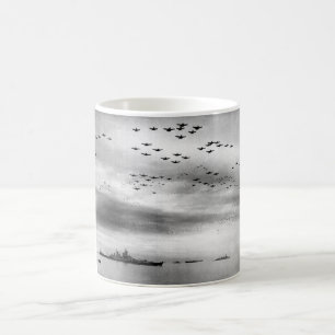 USS Missouri Flyover Surrender of Japan Koffiemok