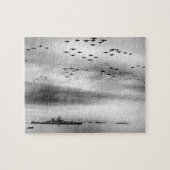 USS Missouri Flyover Surrender of Japan Legpuzzel (Horizontaal)