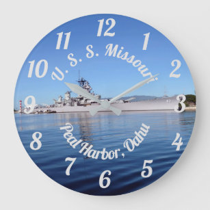 USS Missouri Grote Klok