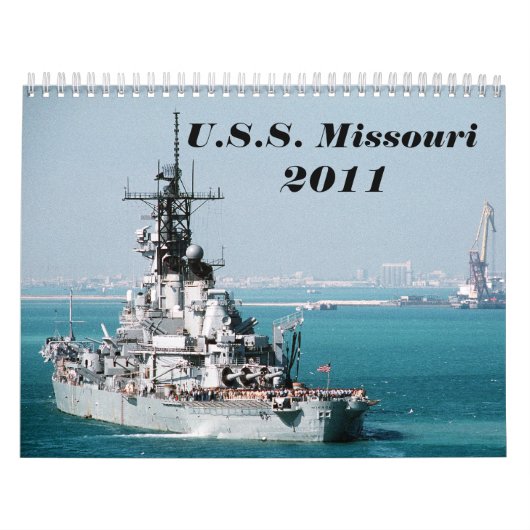 USS Missouri Kalender (Hoes)