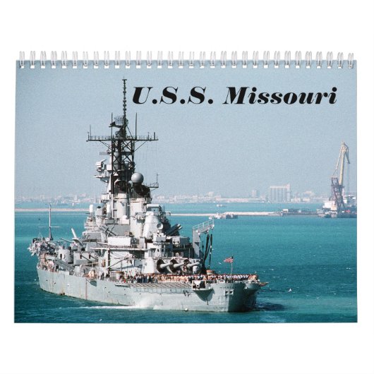 USS Missouri Kalender (Hoes)