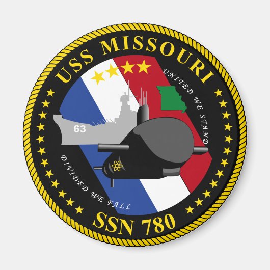 USS Missouri Magnet (Voorkant)