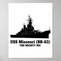 Uss Missouri Mannen Vrouwen Bb-63 Slagschip Uss Mi