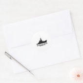 Uss Missouri Men Women Bb-63 Battleship Uss Missou Ronde Sticker (Envelop)