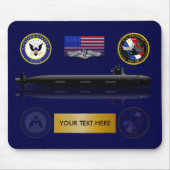 USS Missouri Mousepad Muismat (Voorkant)