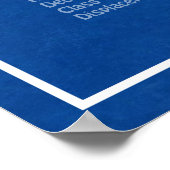 USS Missouri - Schip Blauwdruk Plannen ABD Poster (Hoek)