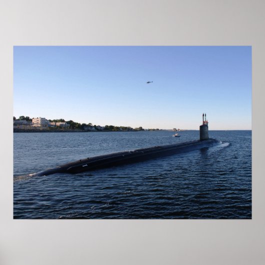 USS Missouri (SSN 780) Poster (Voorkant)