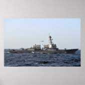 USS Momsen (DDG 92) Poster (Voorkant)