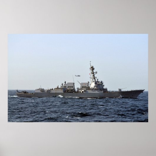 USS Momsen (DDG 92) Poster (Voorkant)