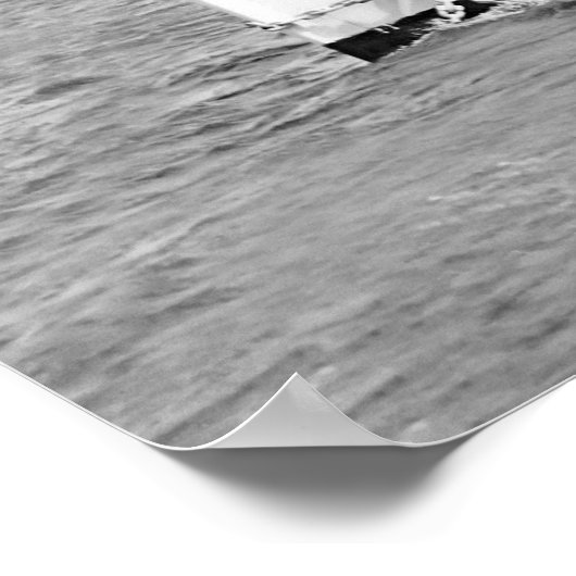 USS Monitor Amphitrite Poster (Hoek)