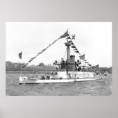 USS Monitor Amphitrite Poster (Voorkant)