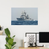 USS Monterey (CG 61) Poster (Thuiskantoor)