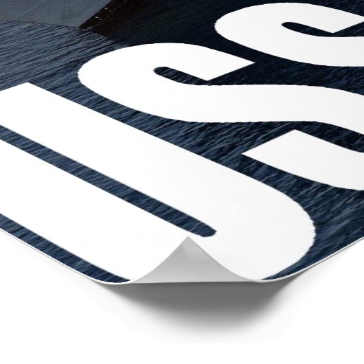 USS Mustin Poster (Hoek)