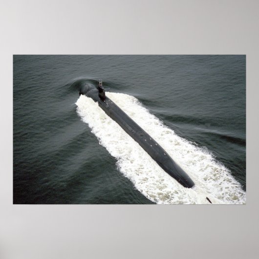USS Nebraska (SSBN 739) Poster (Voorkant)