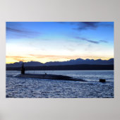 USS Nevada (SSBN 733) Poster (Voorkant)