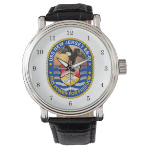 USS New Jersey BB-62 Watch Horloge