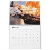 USS New Jersey Calendar Kalender (Mar 2027)