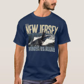 USS NEW JERSEY T-SHIRT (Voorkant)