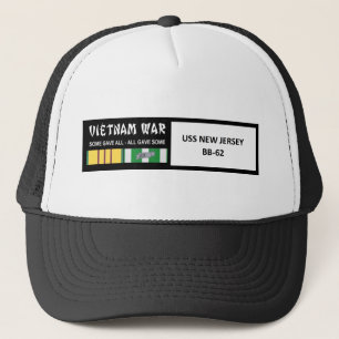 USS NEW JERSEY VIETNAM WAR VETERAN TRUCKER PET