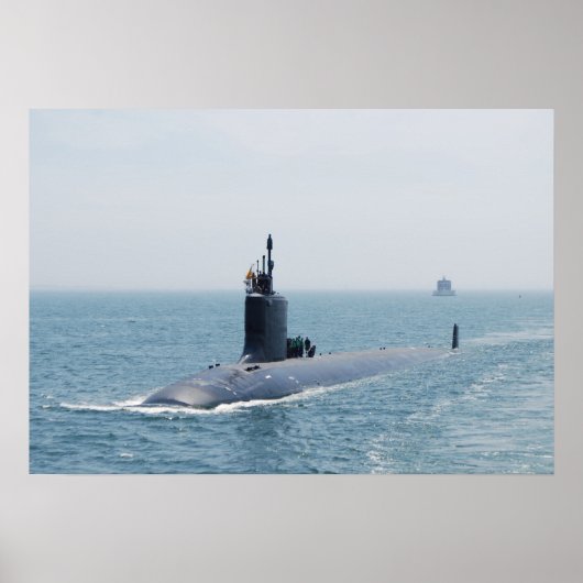 USS New Mexico (SSN 779) Poster (Voorkant)
