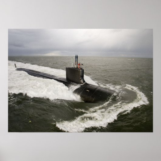 USS New Mexico (SSN-779) Poster (Voorkant)