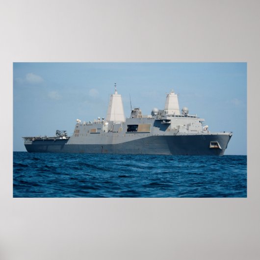 USS New Orleans (LPD 18) Poster (Voorkant)