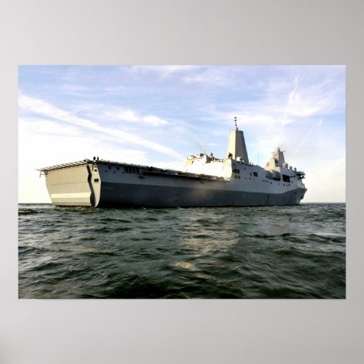 USS New York (LPD 21) Poster (Voorkant)