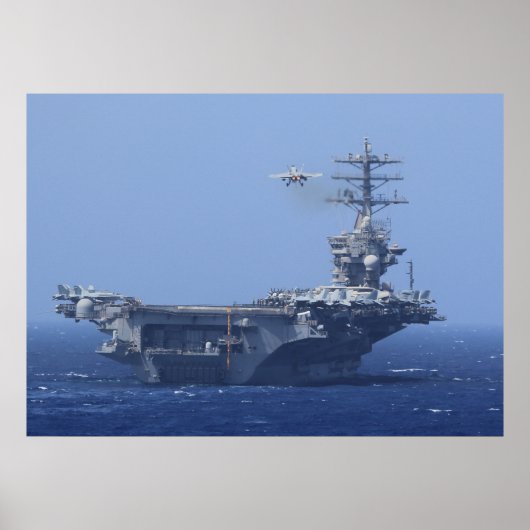 USS Nimitz (CVN 68) Poster (Voorkant)