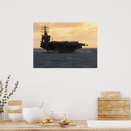 USS Nimitz (CVN 68) Poster (Keuken)