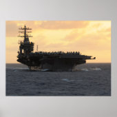 USS Nimitz (CVN 68) Poster (Voorkant)