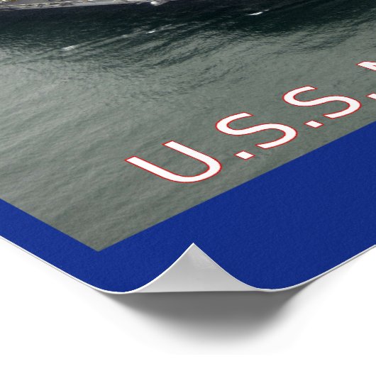 USS Nimitz CVN-68 Poster (Hoek)