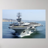USS Nimitz (CVN 68) Poster (Voorkant)