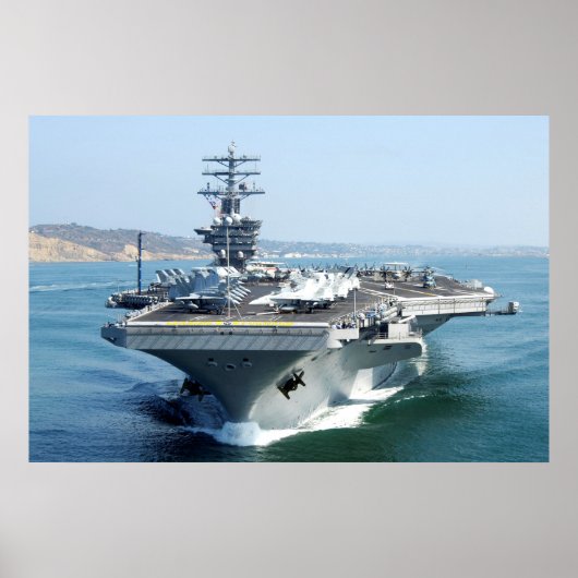 USS Nimitz (CVN 68) Poster (Voorkant)