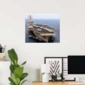 USS Nimitz (CVN 68) Poster (Thuiskantoor)
