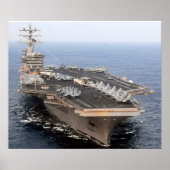 USS Nimitz (CVN 68) Poster (Voorkant)