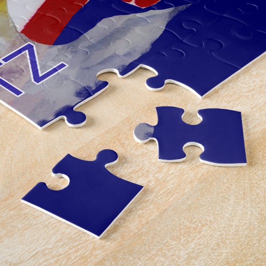 USS Nimitz CVN-68 Puzzle Legpuzzel (Zijkant)