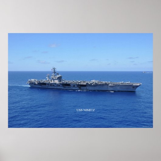 USS Nimitz Poster (Voorkant)