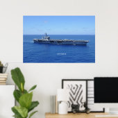 USS Nimitz Poster (Thuiskantoor)