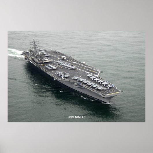 USS Nimitz Poster (Voorkant)