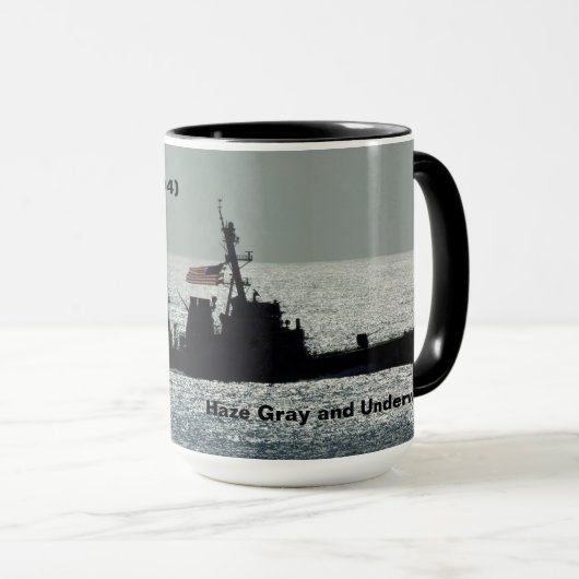 USS NITZE (DDG94), Haze Grey and Underway, Mok (Voorkant rechts)