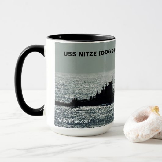 USS NITZE (DDG94), Haze Grey and Underway, Mok (Met donut)