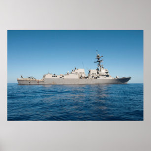 USS Nitze (DDG 94) Poster