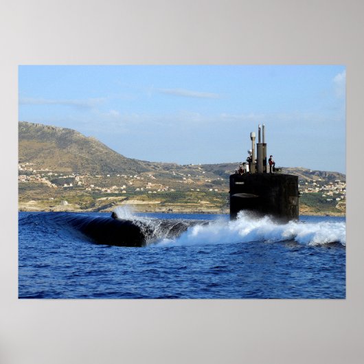 USS Norfolk (SSN 714) Poster (Voorkant)