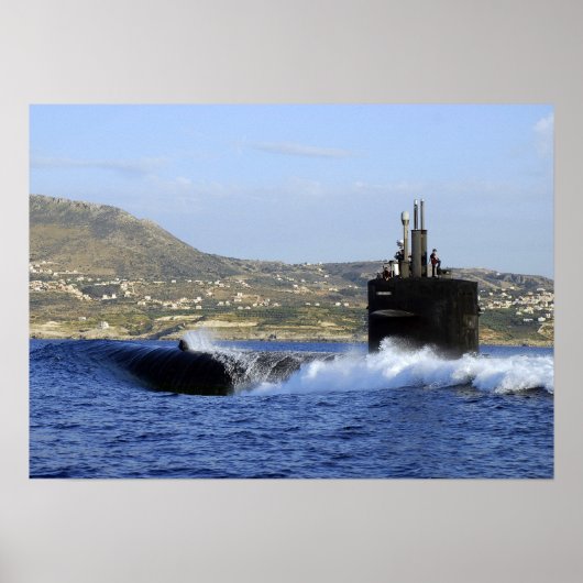 USS Norfolk (SSN 714) Poster (Voorkant)
