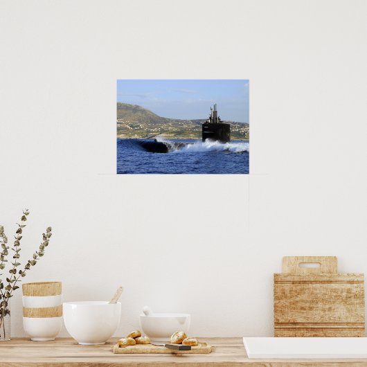 USS Norfolk (SSN 714) Poster (Keuken)