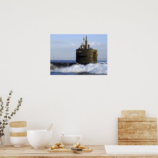 USS Norfolk (SSN 714) Poster (Keuken)