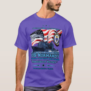 USS Normandy CG60 Ticonderogaclass kruiser T-shirt