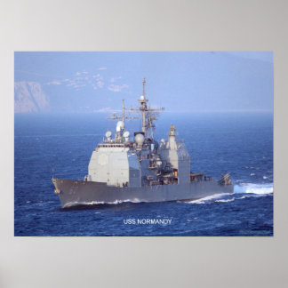 USS Normandy (CG 60) Poster