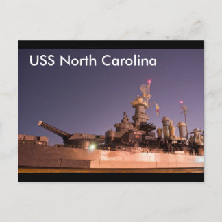 USS North Carolina Briefkaart