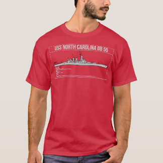 USS North Olina BB 55 T-shirt